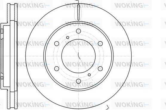 Woking D61118.10 - Discofreno autozon.pro