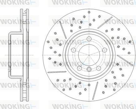 Woking D61843.10 - Discofreno autozon.pro