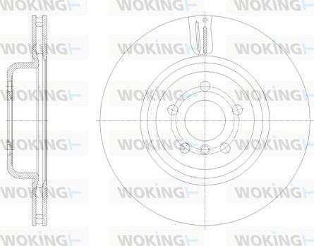 Woking D61851.10 - Discofreno autozon.pro