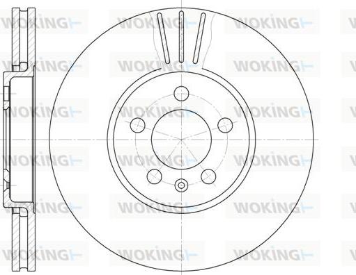 Woking D61860.10 - Discofreno autozon.pro