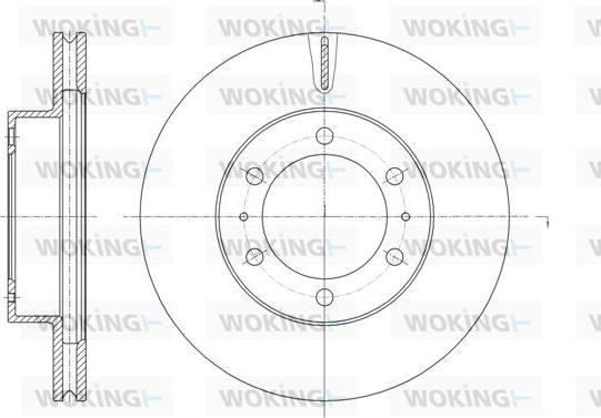 Woking D61875.10 - Discofreno autozon.pro