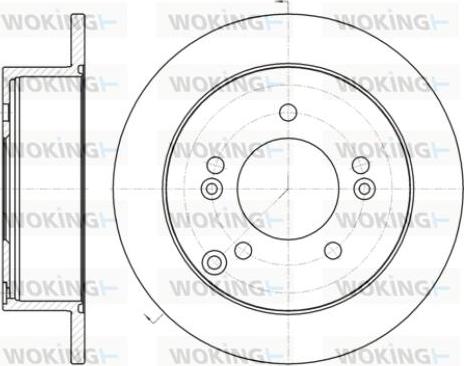 Woking D61399.00 - Discofreno autozon.pro