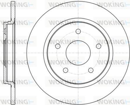 Woking D61394.00 - Discofreno autozon.pro