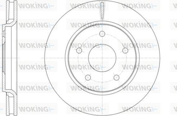 Woking D61393.10 - Discofreno autozon.pro