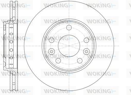 Woking D61346.10 - Discofreno autozon.pro