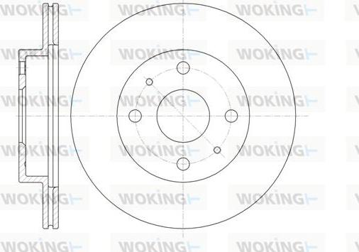 Woking D61355.10 - Discofreno autozon.pro