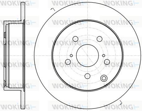 Woking D61350.00 - Discofreno autozon.pro