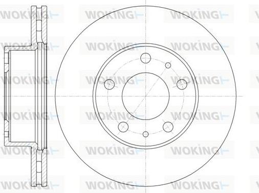 Woking D61351.10 - Discofreno autozon.pro