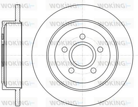 Woking D61364.00 - Discofreno autozon.pro