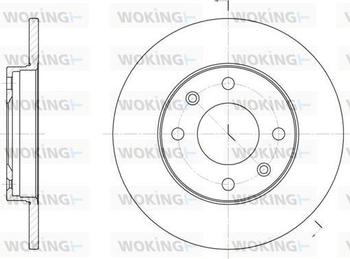 Woking D6130.00 - Discofreno autozon.pro