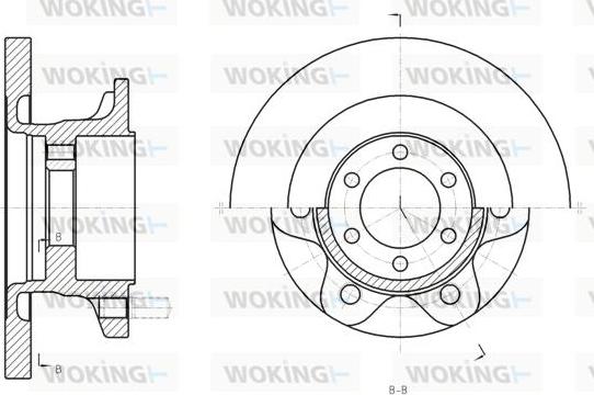 Woking D61308.00 - Discofreno autozon.pro