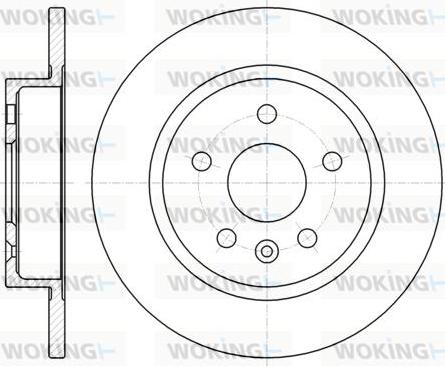 Woking D61316.00 - Discofreno autozon.pro