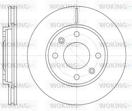 Woking D6131.10 - Discofreno autozon.pro