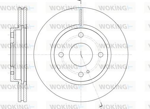 Woking D61299.10 - Discofreno autozon.pro