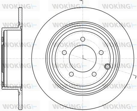 Woking D61290.00 - Discofreno autozon.pro