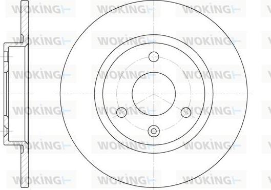 Woking D6129.00 - Discofreno autozon.pro