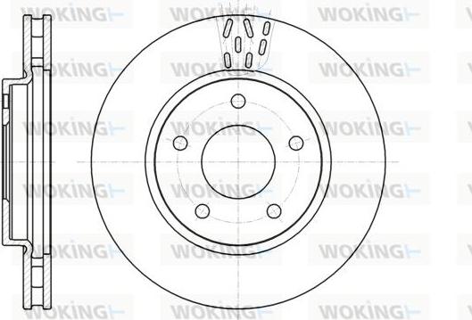 Woking D61291.10 - Discofreno autozon.pro