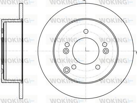 Woking D61293.00 - Discofreno autozon.pro