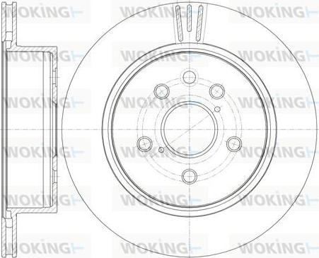 Woking D61255.10 - Discofreno autozon.pro