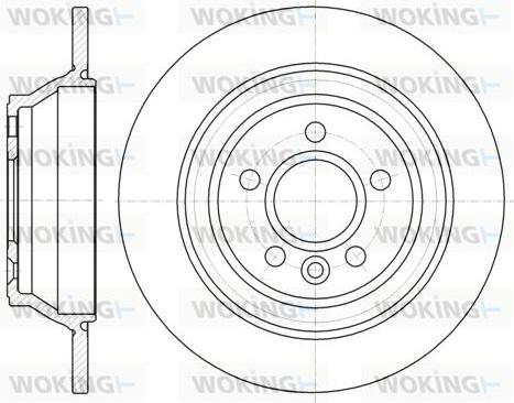 Woking D61265.00 - Discofreno autozon.pro