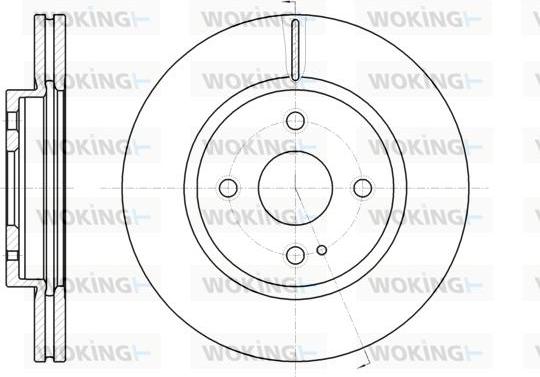 Woking D61266.10 - Discofreno autozon.pro