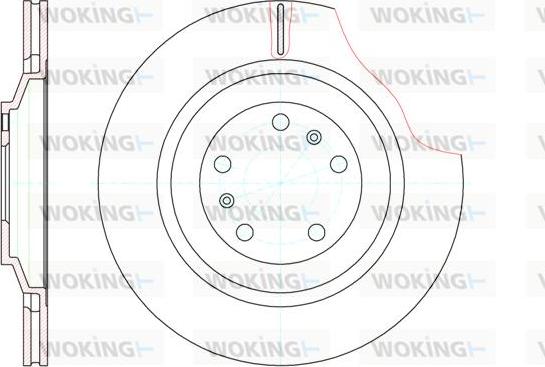 Woking D61206.10 - Discofreno autozon.pro