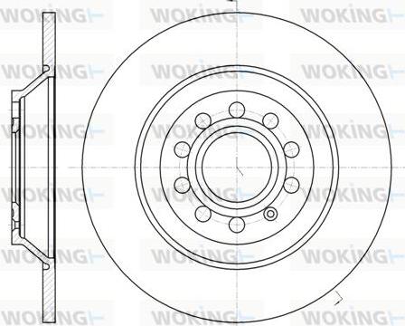 Woking D61207.00 - Discofreno autozon.pro