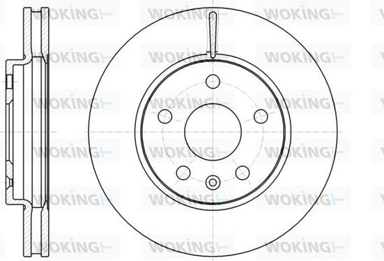 Woking D61285.10 - Discofreno autozon.pro