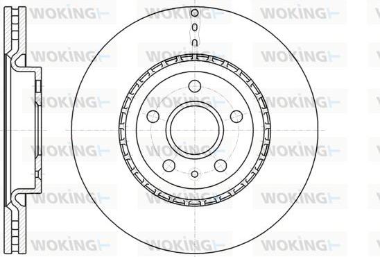 Woking D61283.10 - Discofreno autozon.pro