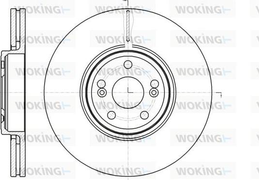 Woking D61234.10 - Discofreno autozon.pro