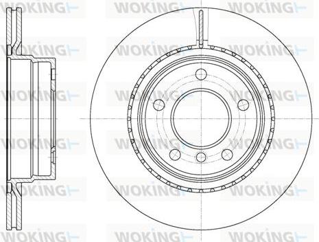 Woking D61231.10 - Discofreno autozon.pro