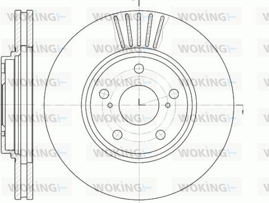 Woking D61228.10 - Discofreno autozon.pro