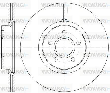 Woking D61223.10 - Discofreno autozon.pro