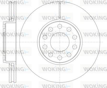 Woking D61227.10 - Discofreno autozon.pro