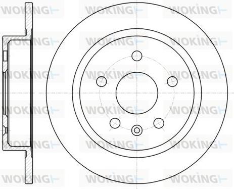 Woking D61279.00 - Discofreno autozon.pro