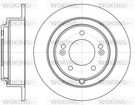 Woking D61276.00 - Discofreno autozon.pro