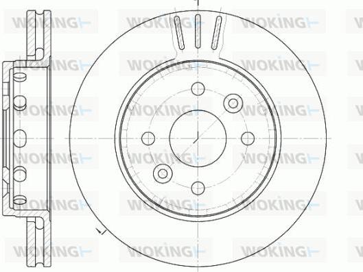 Woking D61272.10 - Discofreno autozon.pro