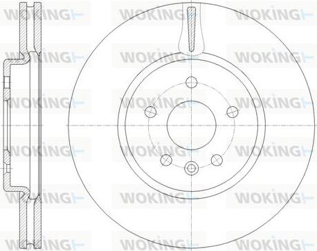 Woking D61794.10 - Discofreno autozon.pro