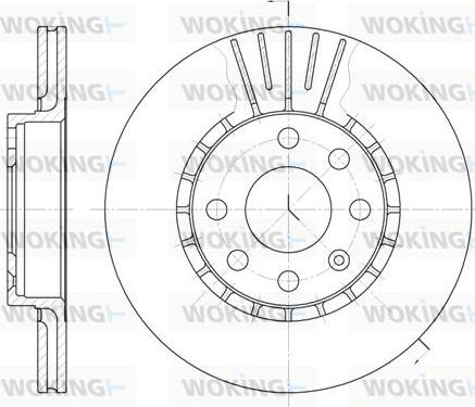 Woking D6174.10 - Discofreno autozon.pro