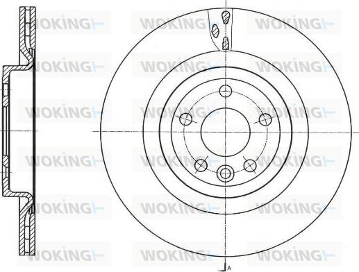 Woking D61759.10 - Discofreno autozon.pro