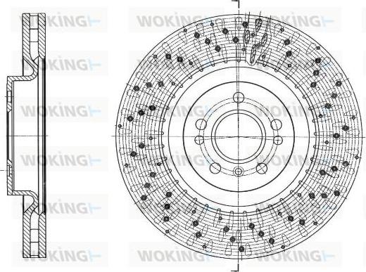 Woking D61750.10 - Discofreno autozon.pro