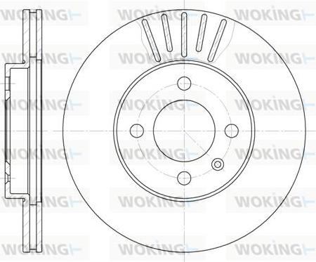 Woking D6175.10 - Discofreno autozon.pro