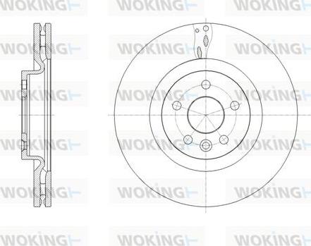 Woking D61786.10 - Discofreno autozon.pro