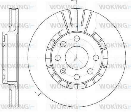 Woking D6178.10 - Discofreno autozon.pro