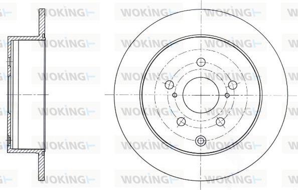 Woking D61736.00 - Discofreno autozon.pro