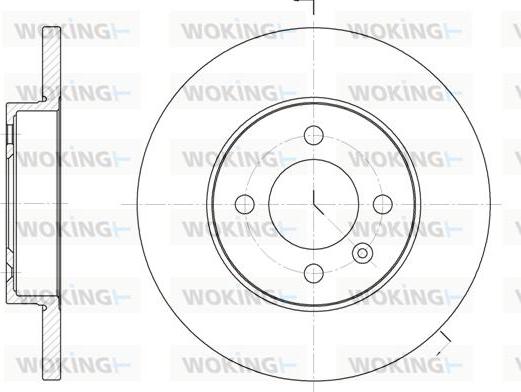 Woking D6172.00 - Discofreno autozon.pro