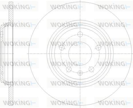 Woking D61771.00 - Discofreno autozon.pro