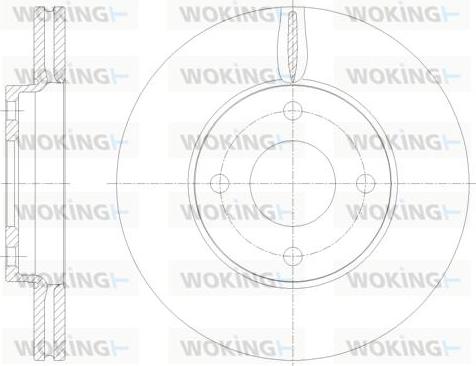 Woking D61778.10 - Discofreno autozon.pro