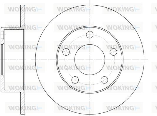 Woking D6803.00 - Discofreno autozon.pro