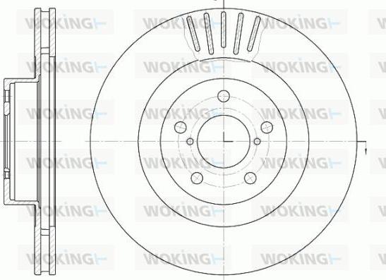 Woking D6816.10 - Discofreno autozon.pro